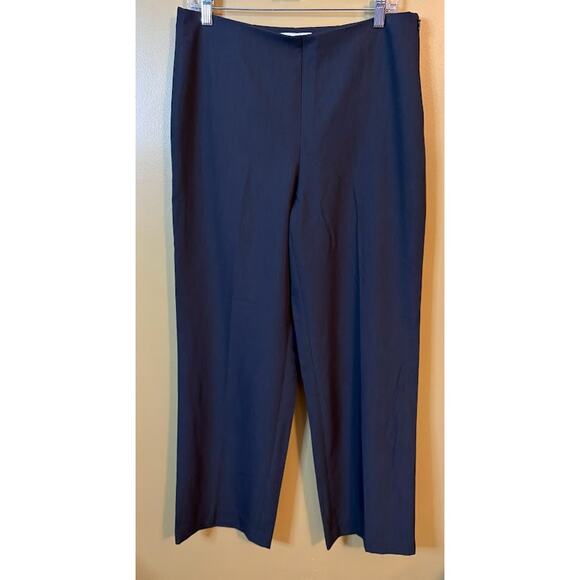 Coldwater Creek Women's Gray Side Zip Dress Pants Size 10 - Picture 1 of 8
